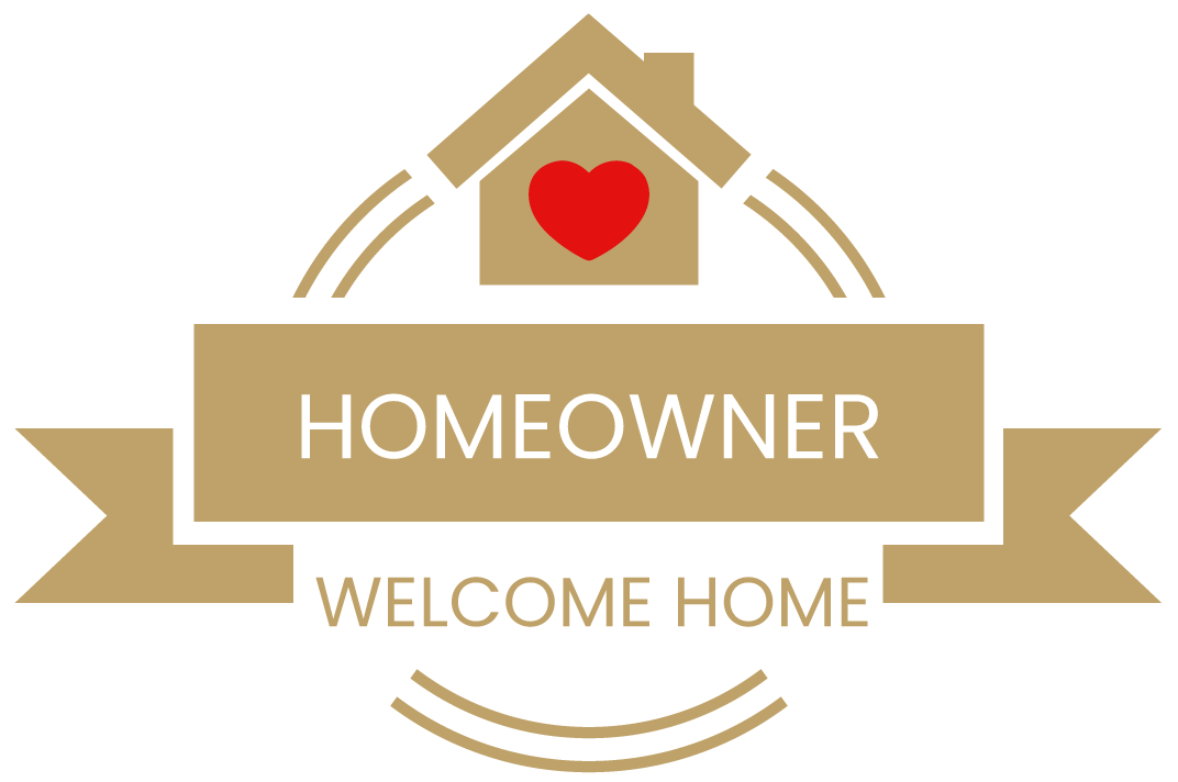 Home owner logo on the display of the website